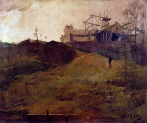 Paisaje Nublado Oil painting by Ramon Casas i Carbo