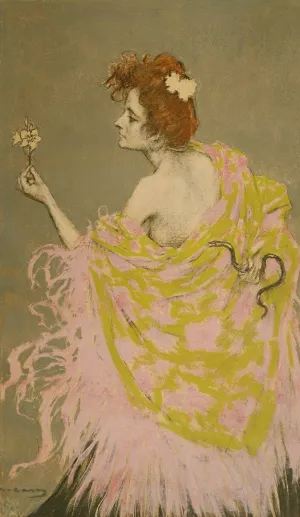 Original design for the poster 'Sifilis' by Ramon Casas Oil Painting