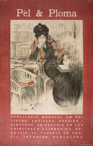 Pel And Ploma by Ramon Casas Oil Painting