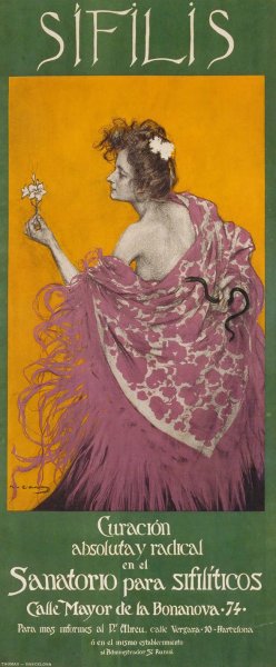 Sifilis  by Ramon Casas - Hand-Painted Oil Painting Reproduction