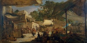 El Bornet by Ramon Marti I Alsina Oil Painting
