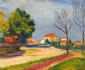 Alrededores de Paris by Ramon Silva Oil Painting