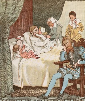 The Babes in the Wood 04 by Randolph Caldecott Oil Painting