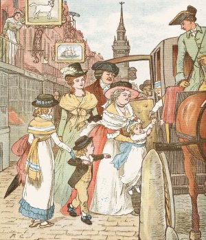 The Diverting History of John Gilpin pl3 by Randolph Caldecott Oil Painting