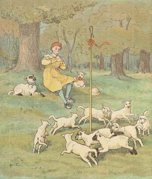 The Farmer's Boy Pl.3 by Randolph Caldecott Oil Painting