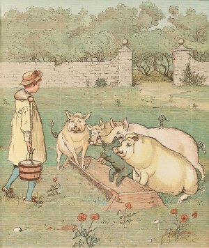 The Farmer's Boy Pl.5 by Randolph Caldecott Oil Painting