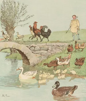 The Farmer's Boy Pl.6 by Randolph Caldecott Oil Painting
