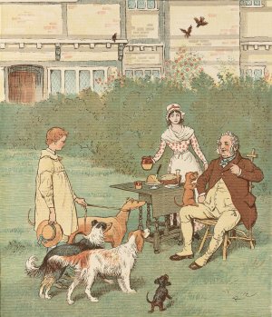 The Farmer's Boy Pl.7 by Randolph Caldecott Oil Painting