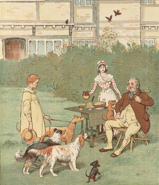 Main Product Photo of The Farmer's Boy Pl.7  Painting by Randolph Caldecott