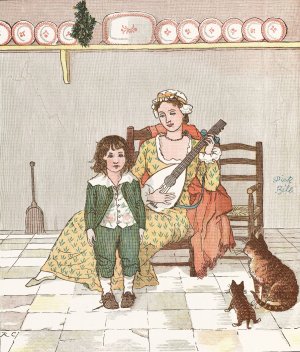 The Mad Dog 2 by Randolph Caldecott Oil Painting