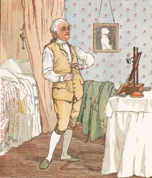 The Mad Dog 4 by Randolph Caldecott Oil Painting