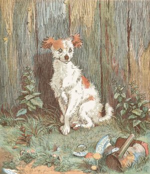 The Mad Dog 5 by Randolph Caldecott Oil Painting