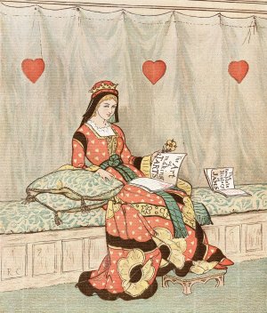 The Queen of Hearts 2 by Randolph Caldecott Oil Painting