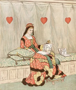 The Queen of Hearts 2 by Randolph Caldecott Oil Painting