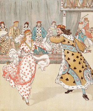 The Queen of Hearts 7 by Randolph Caldecott Oil Painting