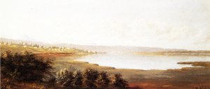 Western Settlement by Ransome Gillett Holdredge Oil Painting