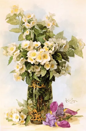 Spring No. 5 painting by Raoul De Longpre