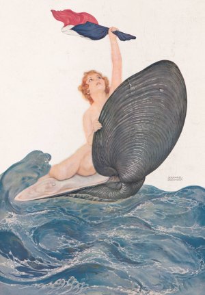 Vive la France by Raphael Kirchner Oil Painting