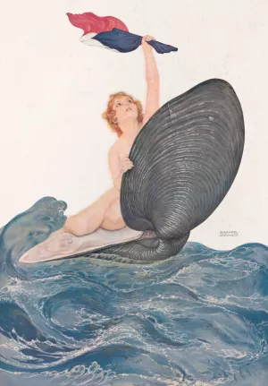 Vive la France by Raphael Kirchner Oil Painting