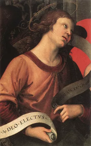 Angel painting by Raphael