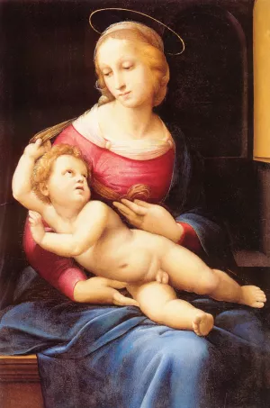 Bridgewater Madonna Oil painting by Raphael