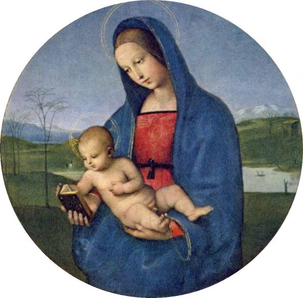 Main Product Photo of Conestabile Madonna Painting by Raphael