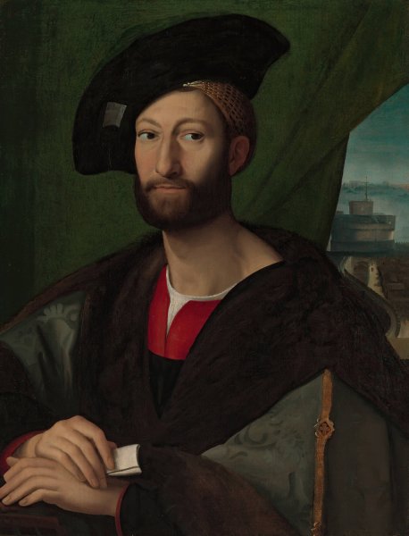 Main Product Photo of Giuliano de'Medici  Painting by Raphael