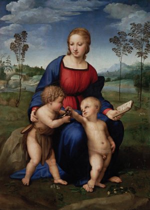 Madonna Del Cardellino by Raphael Oil Painting