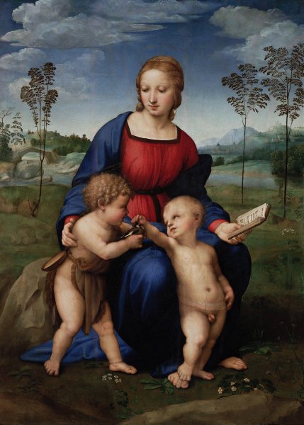 Main Product Photo of Madonna Del Cardellino  Painting by Raphael