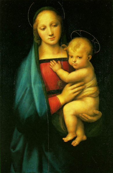 Main Product Photo of Madonna dell Granduca Painting by Raphael