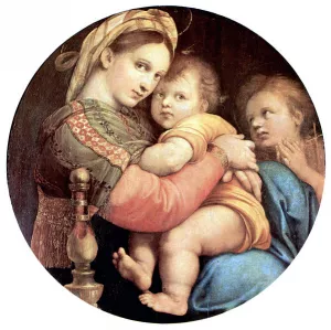 Madonna della Seggiola Oil painting by Raphael