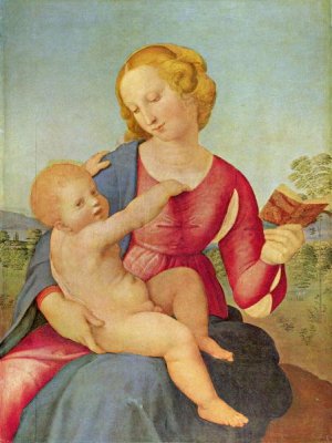 Madonna des Hauses Colonna by Raphael Oil Painting