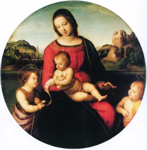 Madonna Terranuova Oil painting by Raphael
