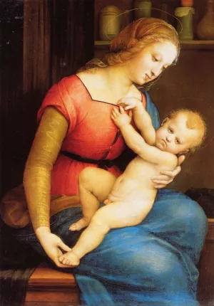 Orleans Madonna Oil painting by Raphael