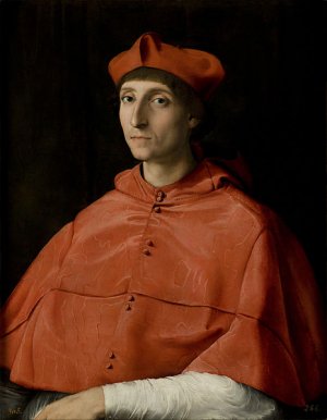 Portrait of a Cardinal by Raphael Oil Painting