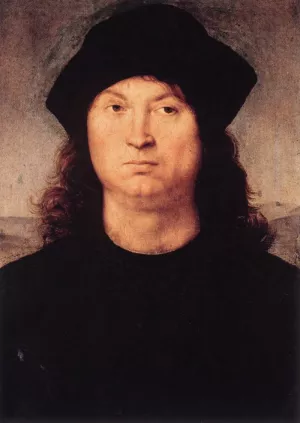 Portrait of a Man by Raphael Oil Painting