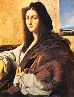 Portrait of a Young Man painting by Raphael