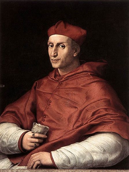 Main Product Photo of Portrait of Cardinal Bibbiena Painting by Raphael