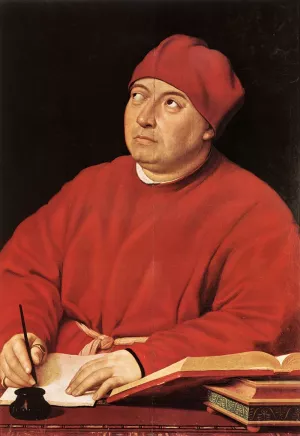 Portrait of Tommaso Inghirami by Raphael Oil Painting