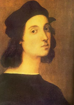 Self-Portrait by Raphael Oil Painting
