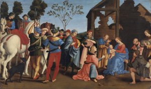 The Adoration of the Kings by Raphael Oil Painting
