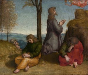 The Agony in the Garden by Raphael Oil Painting