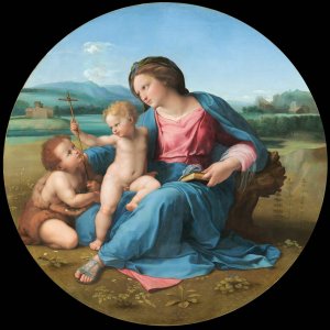 The Alba Madonna by Raphael Oil Painting