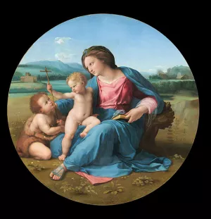 The Alba Madonna Oil painting by Raphael