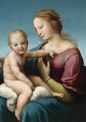 The Niccolini-Cowper Madonna by Raphael Oil Painting