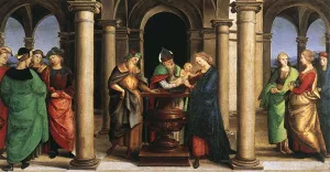 The Presentation in the Temple painting by Raphael