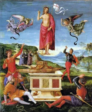 The Resurrection of Christ by Raphael - Oil Painting Reproduction