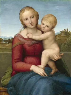 The Small Cowper Madonna by Raphael Oil Painting