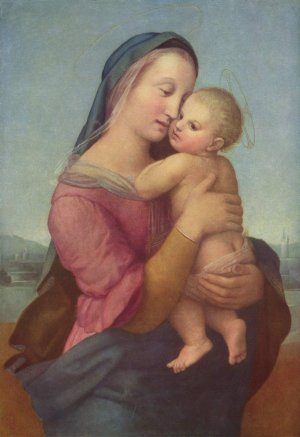 The Tempi Madonna by Raphael Oil Painting