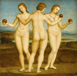 The Three Graces by Raphael Oil Painting